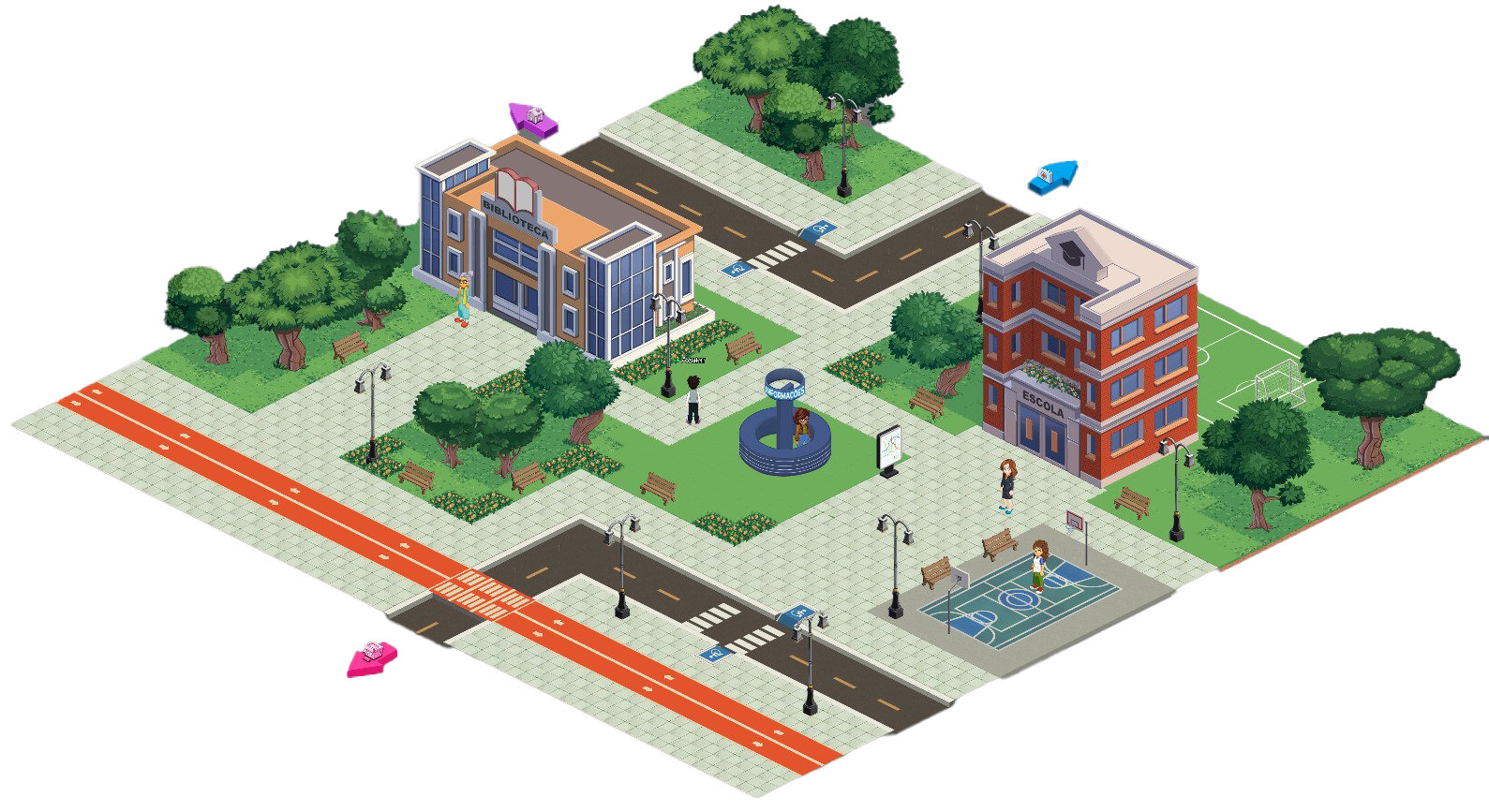 Metaverse city redesign 3